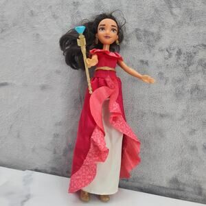 Elena of Avalor Disney Fashion Doll Princess & scepter 2015 Hasbro 12"